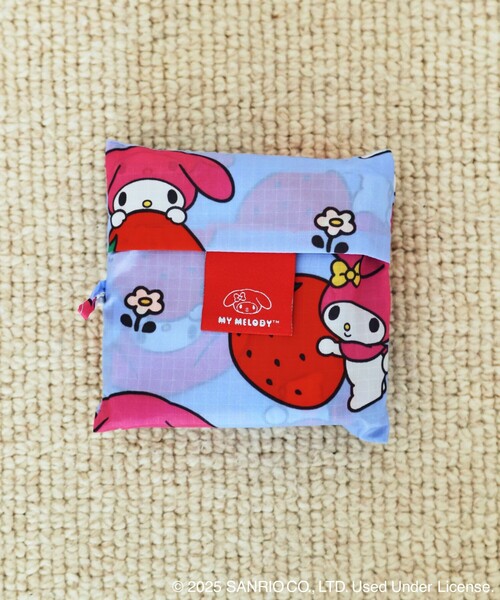 BAGGU（バグー）の「BAGGU/バグゥ STANDARD BAGGU SANRIO サンリオ ナイロン スタンダードバグゥ（エコバッグ/サブバッグ・レディース・オレンジ/ネイビー/ピンク/ブルー・ONE SIZE）」の8枚目の写真