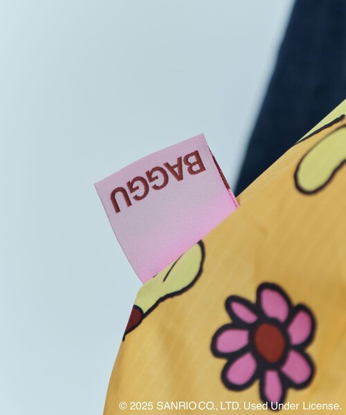 BAGGU（バグー）の「BAGGU/バグゥ STANDARD BAGGU SANRIO サンリオ ナイロン スタンダードバグゥ（エコバッグ/サブバッグ・レディース・オレンジ/ネイビー/ピンク/ブルー・ONE SIZE）」の12枚目の写真