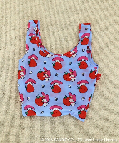 BAGGU（バグー）の「BAGGU/バグゥ STANDARD BAGGU SANRIO サンリオ ナイロン スタンダードバグゥ（エコバッグ/サブバッグ・レディース・オレンジ/ネイビー/ピンク/ブルー・ONE SIZE）」の13枚目の写真