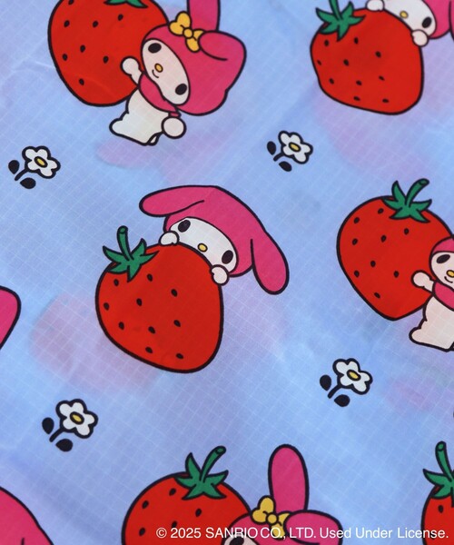 BAGGU（バグー）の「BAGGU/バグゥ STANDARD BAGGU SANRIO サンリオ ナイロン スタンダードバグゥ（エコバッグ/サブバッグ・レディース・オレンジ/ネイビー/ピンク/ブルー・ONE SIZE）」の15枚目の写真