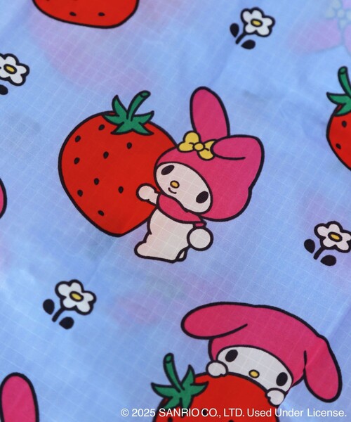 BAGGU（バグー）の「BAGGU/バグゥ STANDARD BAGGU SANRIO サンリオ ナイロン スタンダードバグゥ（エコバッグ/サブバッグ・レディース・オレンジ/ネイビー/ピンク/ブルー・ONE SIZE）」の16枚目の写真