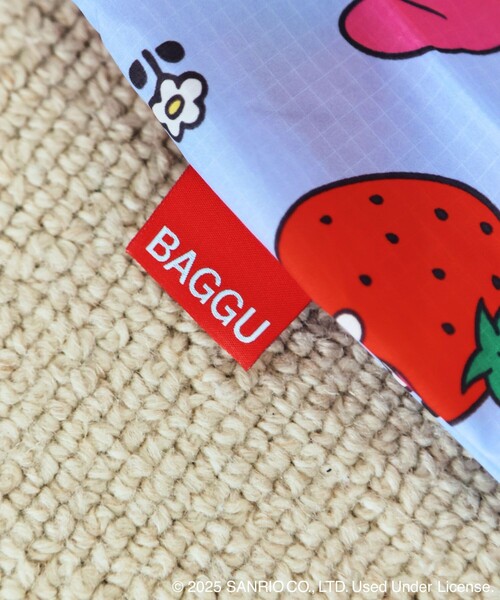 BAGGU（バグー）の「BAGGU/バグゥ STANDARD BAGGU SANRIO サンリオ ナイロン スタンダードバグゥ（エコバッグ/サブバッグ・レディース・オレンジ/ネイビー/ピンク/ブルー・ONE SIZE）」の17枚目の写真