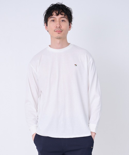 Arnold Palmer（アーノルドパーマー）の「シェア メッシュ ニットカーディガン + ロングTシャツ セット（アンサンブル・レディース・レッド/ベージュ/ブラック・LL/L/M/S/XS）」の21枚目の写真