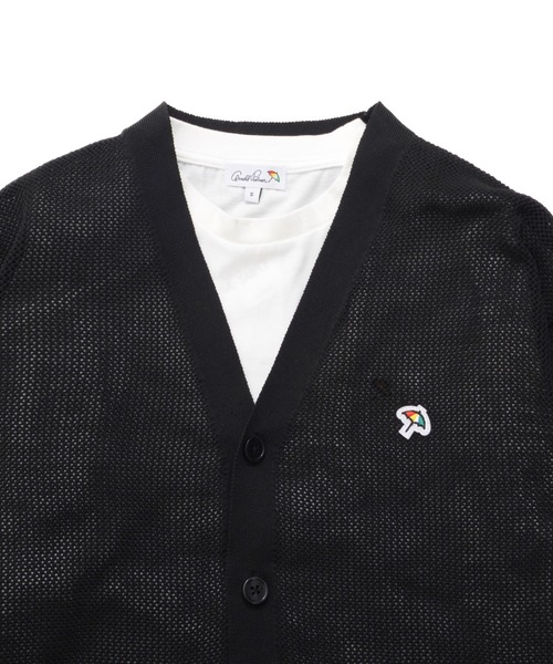 Arnold Palmer（アーノルドパーマー）の「シェア メッシュ ニットカーディガン + ロングTシャツ セット（アンサンブル・レディース・レッド/ベージュ/ブラック・LL/L/M/S/XS）」の5枚目の写真