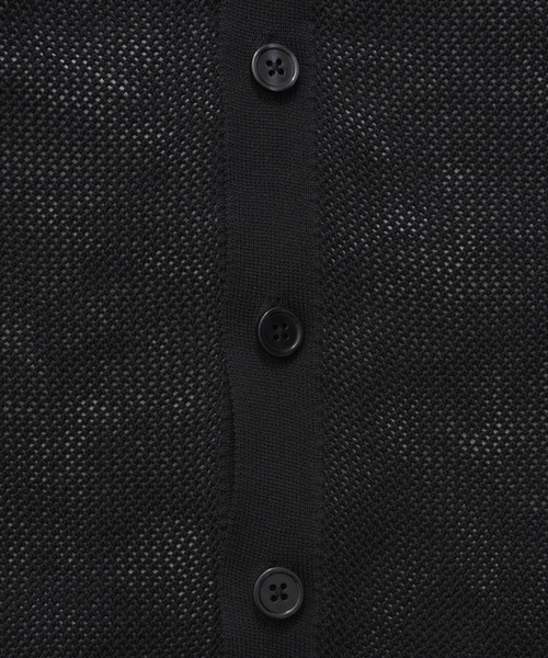 Arnold Palmer（アーノルドパーマー）の「シェア メッシュ ニットカーディガン + ロングTシャツ セット（アンサンブル・レディース・レッド/ベージュ/ブラック・LL/L/M/S/XS）」の7枚目の写真