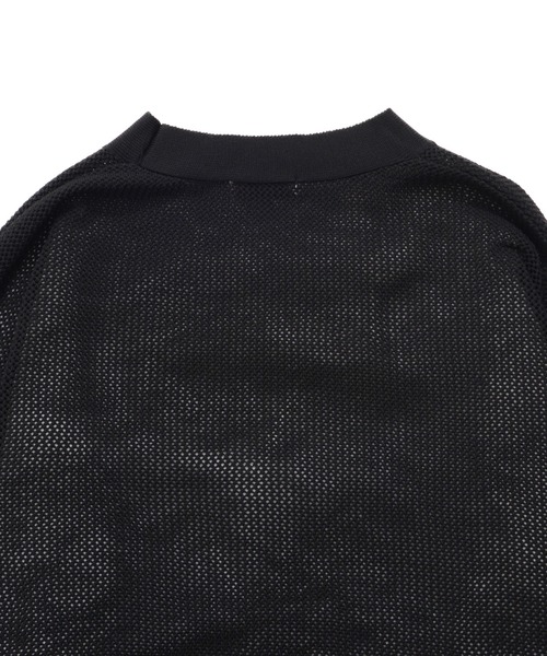 Arnold Palmer（アーノルドパーマー）の「シェア メッシュ ニットカーディガン + ロングTシャツ セット（アンサンブル・レディース・レッド/ベージュ/ブラック・LL/L/M/S/XS）」の10枚目の写真