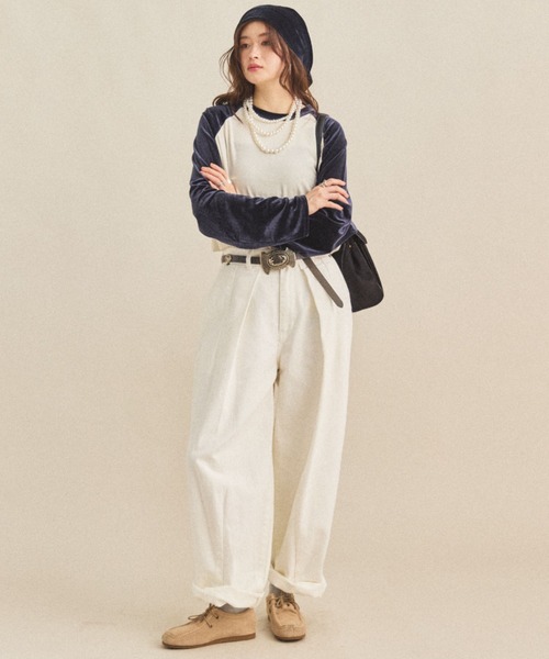 MIRROR STOKE(ミラーストーク)の「【ZOZO限定/追加】SUEDE LACE UP SHOES/スエードレースアップシューズ(モカシン/デッキシューズ・レディース・ベージュ/ブラウン・LARGE/MEDIUM)」の13枚目の写真