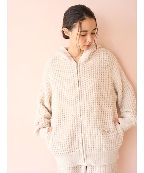 gelato pique（ジェラートピケ）の「【UNISEX】ワッフルパーカ（ルーム