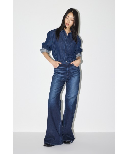 MOUSSY(マウジー)の「DENIM シャツ(シャツ/ブラウス・レディース・ブルー/ライトブルー・FREE)」の21枚目の写真