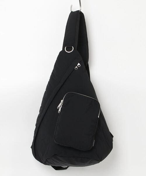 ADAM PATEK（アダムパテック）の「【ADAMPATEK/アダムパテック】nylon sling bag ナイロンスリングバッグ（バックパック/リュック・レディース・グレー/ブラック・FREE）」の2枚目の写真