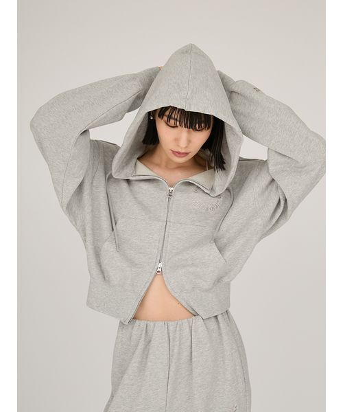 NEW BALANCE(ニューバランス)の「【New Balance for emmi】ダブルジップフーディースウェット(スウェット・レディース・ホワイト・M)」の12枚目の写真