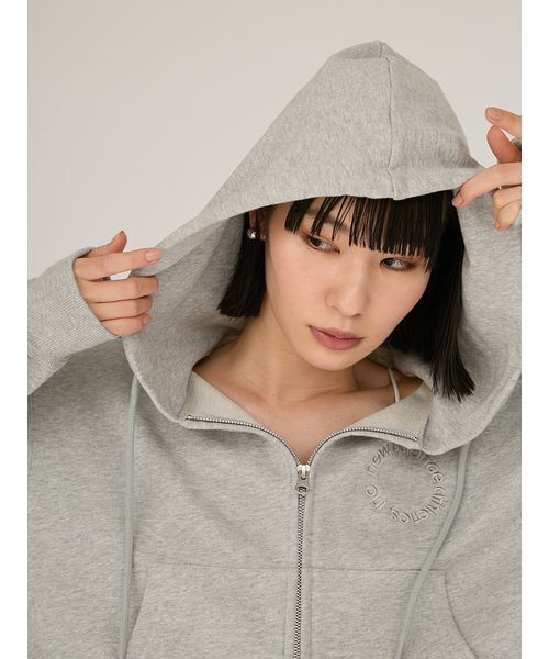 NEW BALANCE(ニューバランス)の「【New Balance for emmi】ダブルジップフーディースウェット(スウェット・レディース・ホワイト・M)」の3枚目の写真