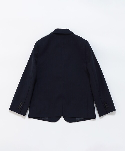COMME CA ISM（コムサイズム）の「【セットアップ対応】TRトロピカル ジャケット(140-160cm)（スーツジャケット・キッズ・ネイビー・160cm/150cm/140cm）」の4枚目の写真