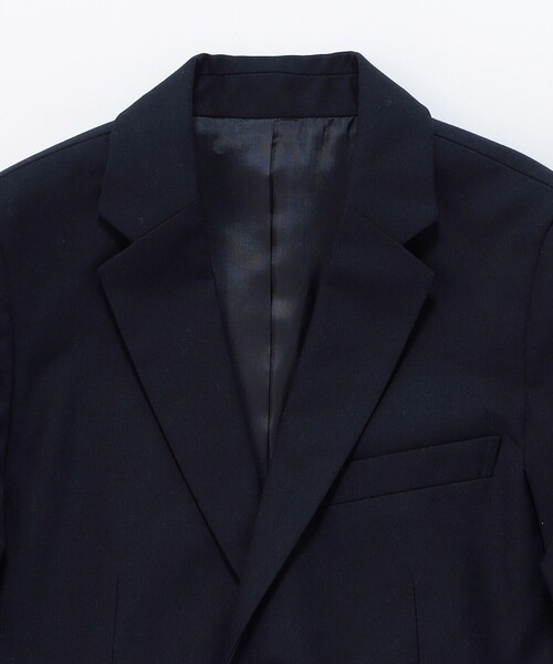 COMME CA ISM（コムサイズム）の「【セットアップ対応】TRトロピカル ジャケット(140-160cm)（スーツジャケット・キッズ・ネイビー・160cm/150cm/140cm）」の5枚目の写真