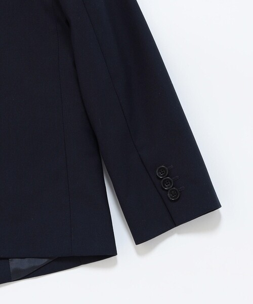 COMME CA ISM（コムサイズム）の「【セットアップ対応】TRトロピカル ジャケット(140-160cm)（スーツジャケット・キッズ・ネイビー・160cm/150cm/140cm）」の8枚目の写真