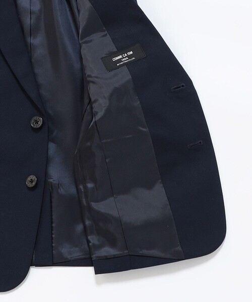 COMME CA ISM（コムサイズム）の「【セットアップ対応】TRトロピカル ジャケット(140-160cm)（スーツジャケット・キッズ・ネイビー・160cm/150cm/140cm）」の10枚目の写真