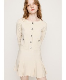 【再入荷】MILANO RIB PLEATS 2P ミラノリブ プリーツ ツーピー 秋服 冬服