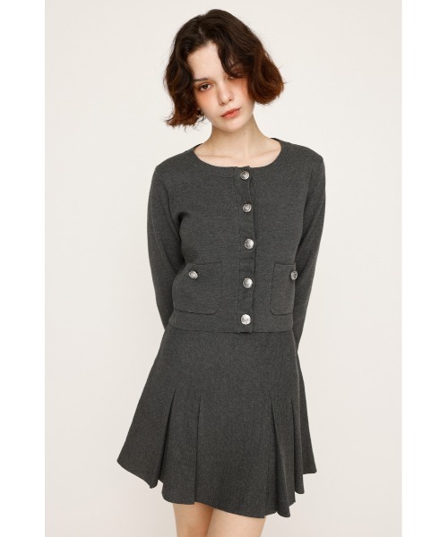 SLY(スライ)の「【再入荷】MILANO RIB PLEATS 2P ミラノリブ プリーツ ツーピー 秋服 冬服(ワンピース・レディース・ブラック/アイボリー/杢グレー・FREE)」の17枚目の写真