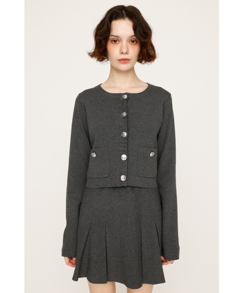 SLY(スライ)の「【再入荷】MILANO RIB PLEATS 2P ミラノリブ プリーツ ツーピー 秋服 冬服(ワンピース・レディース・ブラック/アイボリー/杢グレー・FREE)」の19枚目の写真