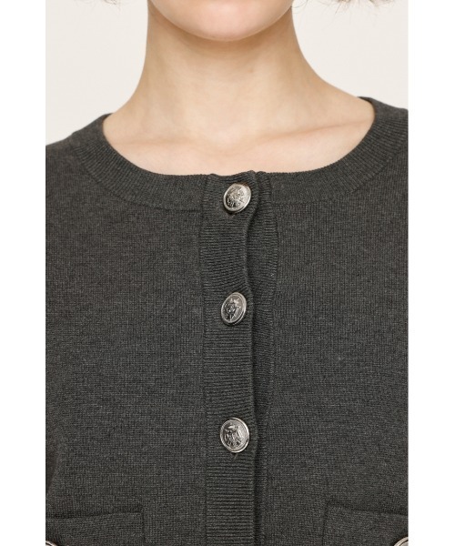 SLY(スライ)の「【再入荷】MILANO RIB PLEATS 2P ミラノリブ プリーツ ツーピー 秋服 冬服(ワンピース・レディース・ブラック/アイボリー/杢グレー・FREE)」の5枚目の写真