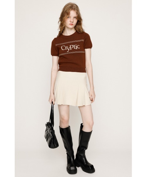 SLY(スライ)の「【再入荷】MILANO RIB PLEATS 2P ミラノリブ プリーツ ツーピー 秋服 冬服(ワンピース・レディース・ブラック/アイボリー/杢グレー・FREE)」の11枚目の写真