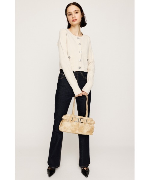SLY(スライ)の「【再入荷】MILANO RIB PLEATS 2P ミラノリブ プリーツ ツーピー 秋服 冬服(ワンピース・レディース・ブラック/アイボリー/杢グレー・FREE)」の12枚目の写真