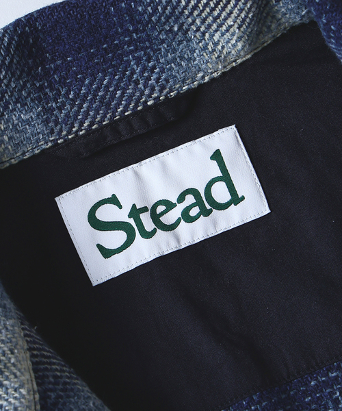 JOURNAL STANDARD J.S HOMESTEAD(ジャーナルスタンダードホームステッド)の「Stead / T/C ネップ オンブレー ジップ アップ シャツ(シャツ/ブラウス・メンズ・コバルトブルー/ブルー系その他/アーミー/ブラック系その他・LARGE/MEDIUM)」の19枚目の写真