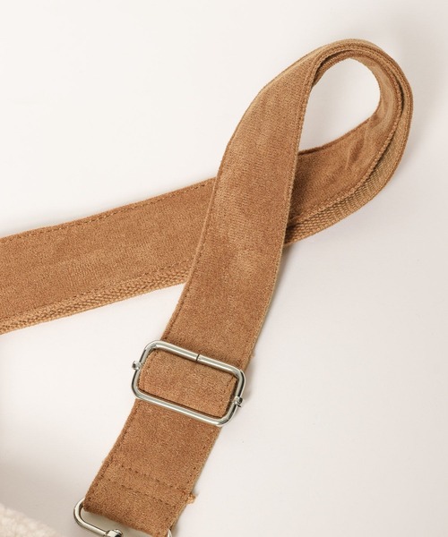 Minnetonka（ミネトンカ）の「【MINNETONKA(ミネトンカ)】別注ショルダートート（ショルダーバッグ・レディース・チャコール/キャメル・FREE）」の11枚目の写真