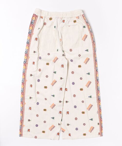 チャイハネ（チャイハネ）の「【チャイハネ】ジャーティコーデュロイMEN'S刺繍パンツ（その他パンツ・メンズ・ターコイズブルー/ワイン/ホワイト・FREE）」の4枚目の写真