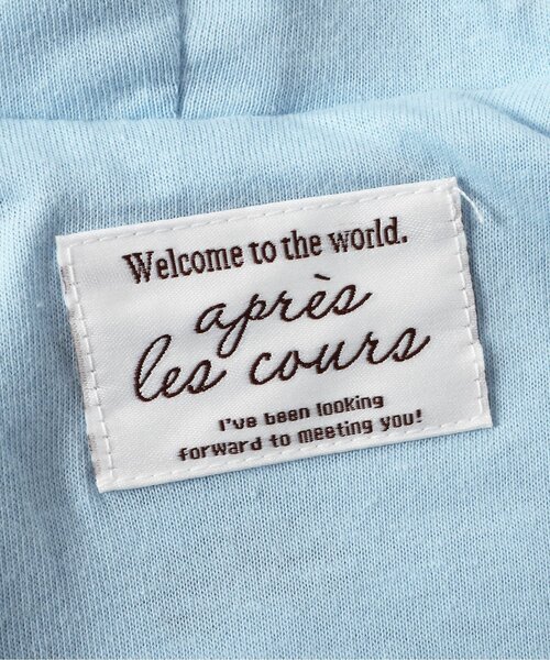 apres les cours(アプレレクール)の「ボア刺繍マント(その他ベビーウェア・キッズ・ブラウン/ライトグレー/アイボリー・80/90)」の6枚目の写真