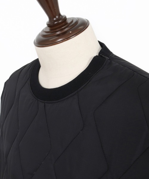 CAMBIO(カンビオ)の「mlt5429-Nylon Mini Ripstop Wave Quilting Pullover キルティングプルオーバー(A55925cmb)(Tシャツ/カットソー・メンズ・ブラック/オリーブ・S/M/L)」の17枚目の写真