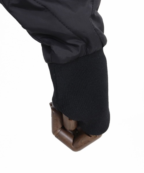 CAMBIO(カンビオ)の「mlt5429-Nylon Mini Ripstop Wave Quilting Pullover キルティングプルオーバー(A55925cmb)(Tシャツ/カットソー・メンズ・ブラック/オリーブ・S/M/L)」の19枚目の写真