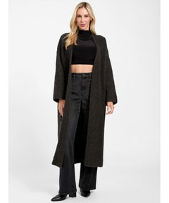 Long Sleeves Beniko Boucle Midi Cardigan