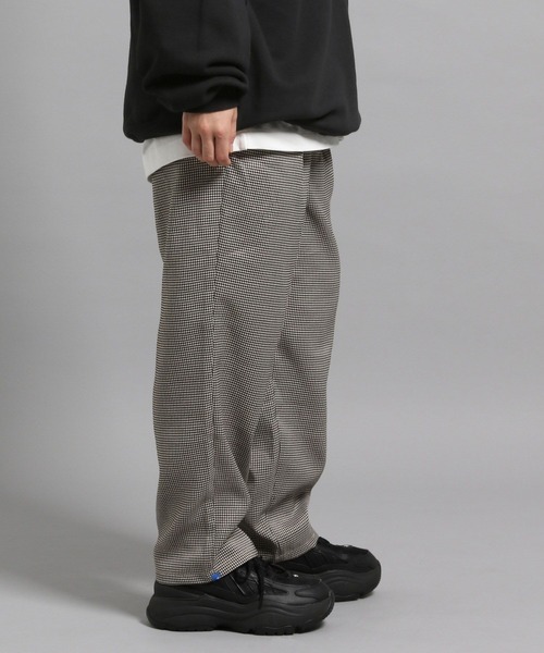 GEORGE'S(ジョージズ)の「チドリワイドテーパーパンツ(スラックス・メンズ・グレー/アイボリー・MEDIUM/LARGE)」の10枚目の写真