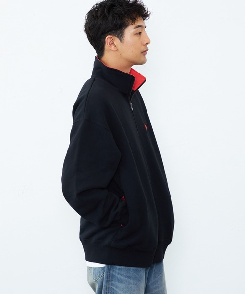 セール】Lee/リー ハーフジップスウェット 裏起毛（スウェット）｜Lee