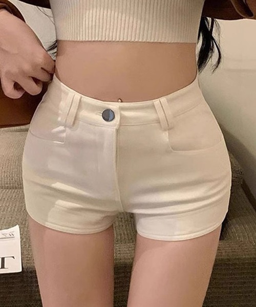 Chiina /Y2Kスリムフィットショートパンツ（その他パンツ）｜Chiina