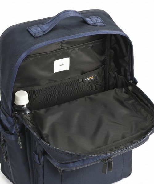 ace.(エース)の「エースジーン リュックサック デュラムーヴ A4サイズ収納可能 15.6inchPC収納 22L 930g 68139(バックパック/リュック・メンズ・ブラック/ネイビー・FREE)」の19枚目の写真