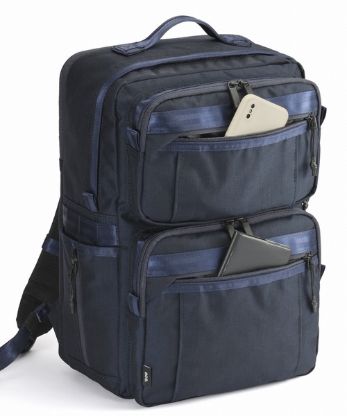 ace.(エース)の「エースジーン リュックサック デュラムーヴ A4サイズ収納可能 15.6inchPC収納 22L 930g 68139(バックパック/リュック・メンズ・ブラック/ネイビー・FREE)」の5枚目の写真
