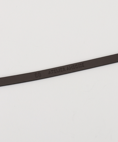 plage（プラージュ）の「ATELIER AMBOISE / アトリエ アンボワーズ 別注 ALBA ROMANO ベルト（ベルト・レディース・ブラウン系その他・FREE）」の4枚目の写真