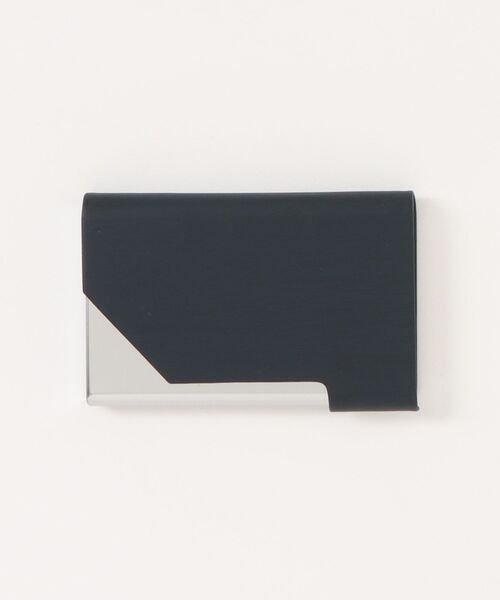 Fun & Daily（ファンアンドデイリー）の「F&D : 木目柄ステンレス名刺入れ（名刺入れ・メンズ・ネイビー/グリーン/ブラック・FREE）」の12枚目の写真