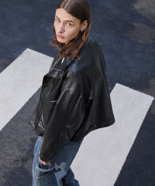 V2（ブイツー）の「V2／8248 レザーJP（ライダースジャケット・メンズ・ブラック・MEDIUM/LARGE）」の10枚目の写真