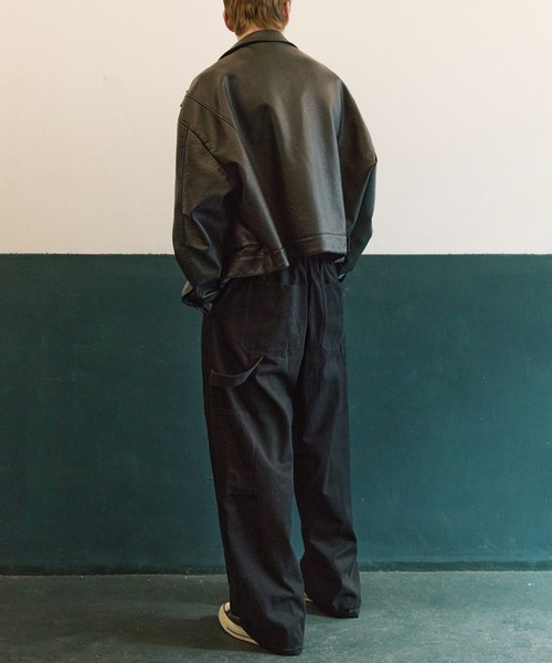 V2（ブイツー）の「V2／8248 レザーJP（ライダースジャケット・メンズ・ブラック・MEDIUM/LARGE）」の8枚目の写真