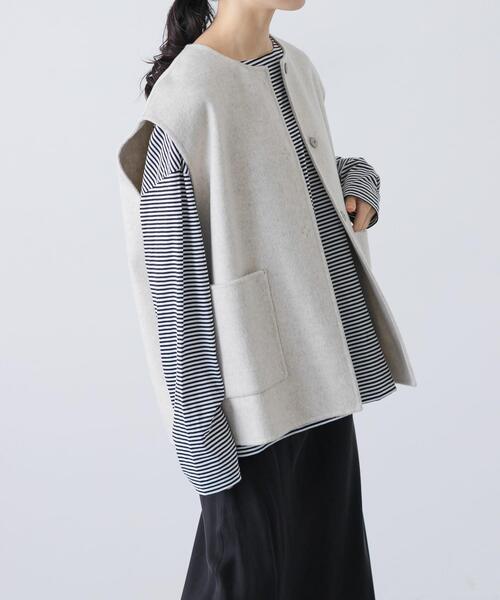 ウールリバーベスト（その他アウター）｜かぐれ（カグレ）の