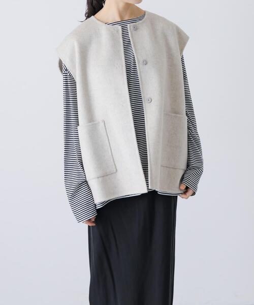 ウールリバーベスト（その他アウター）｜かぐれ（カグレ）の