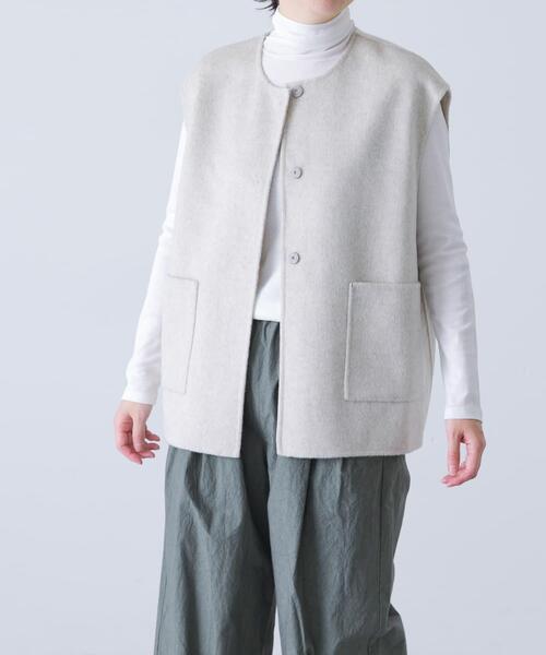 ウールリバーベスト（その他アウター）｜かぐれ（カグレ）の