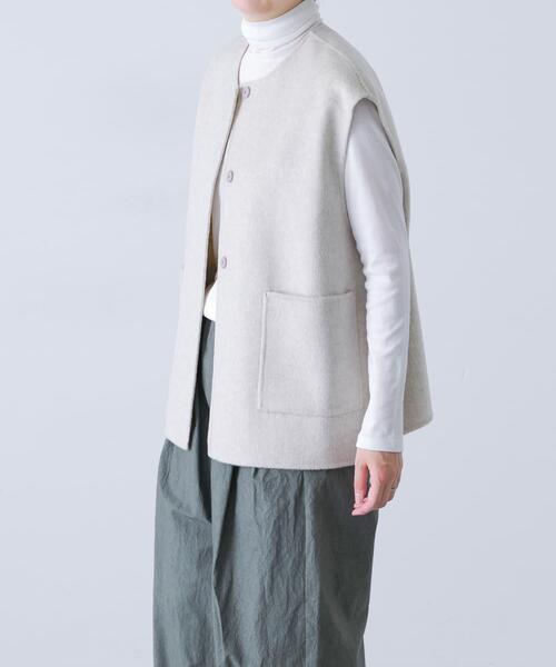 ウールリバーベスト（その他アウター）｜かぐれ（カグレ）の