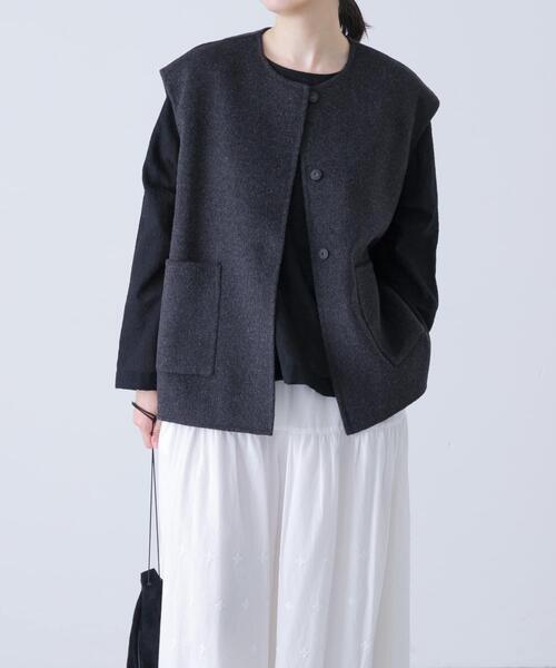 かぐれ　ウールリバーベスト かぐれ（カグレ）の「ウールリバーベスト（ベスト）」 - WEAR