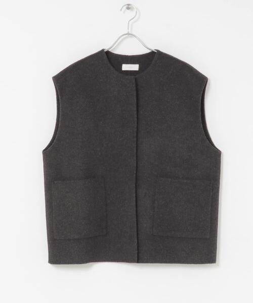 ウールリバーベスト（その他アウター）｜かぐれ（カグレ）の
