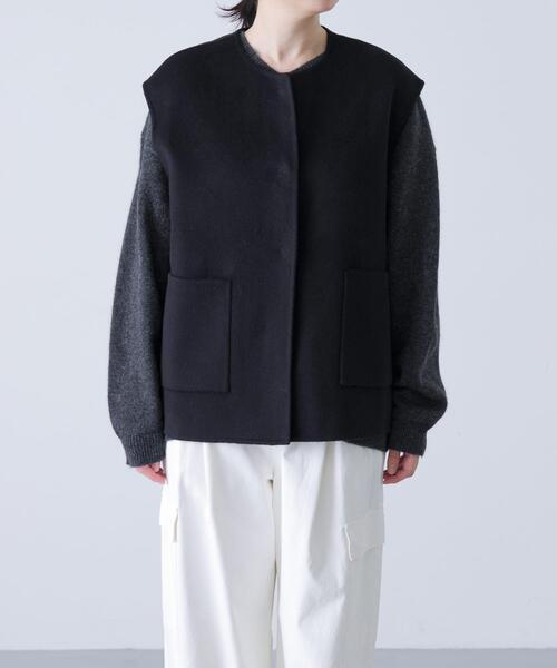 ウールリバーベスト（その他アウター）｜かぐれ（カグレ）の