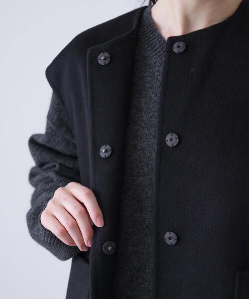 新品　かぐれ　今季　2025秋冬　ウールリバーベスト　オートミール カグレ かぐれ ウールリバーベスト （オートミール） - ファッション